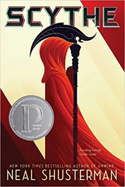 Scythe by Neal Shusterman book cover
