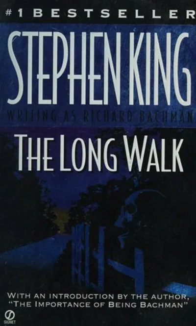 The Long Walk by Stephen King book cover